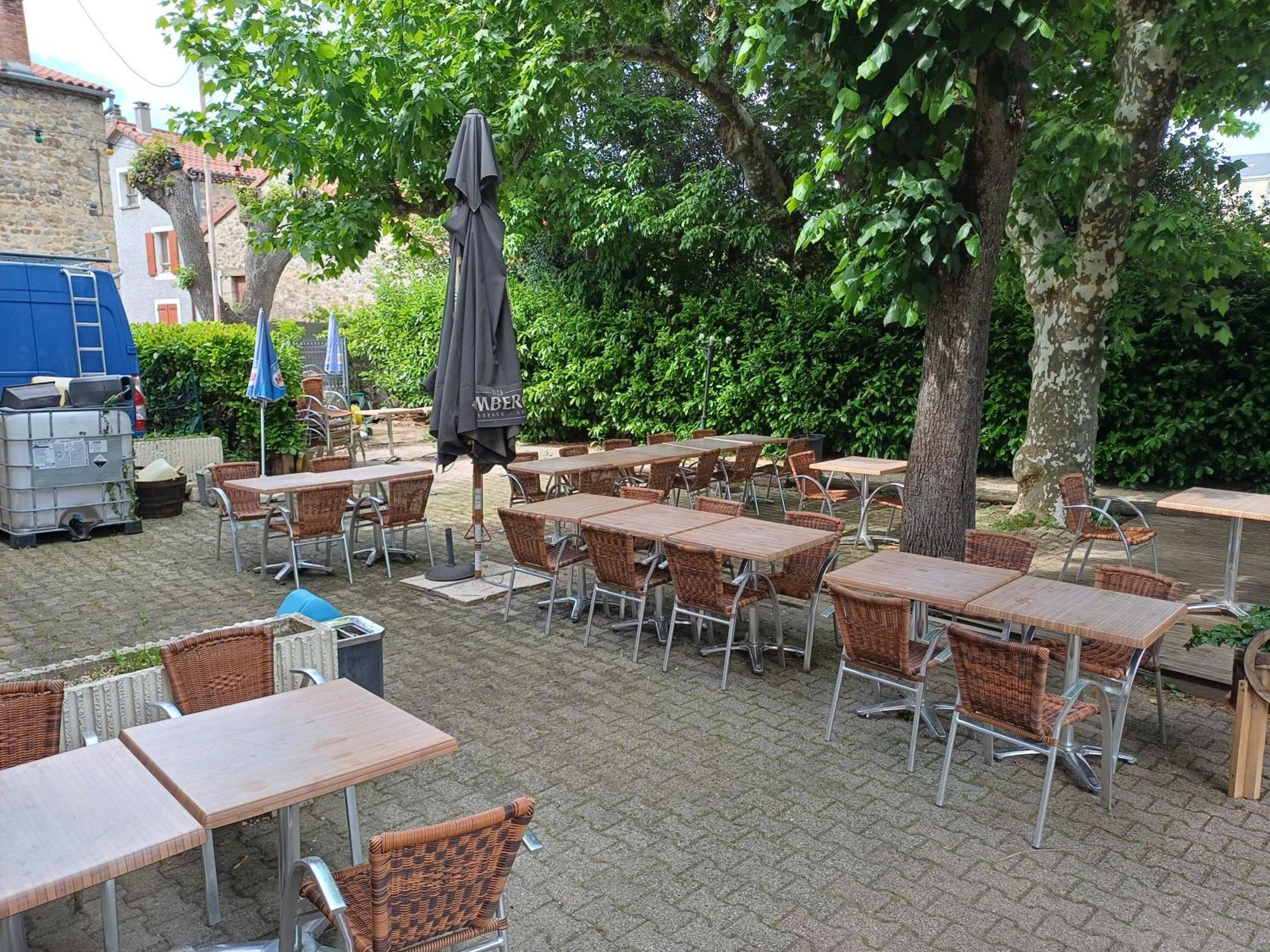 Auberge Des Platanes Villevocance Eksteriør billede